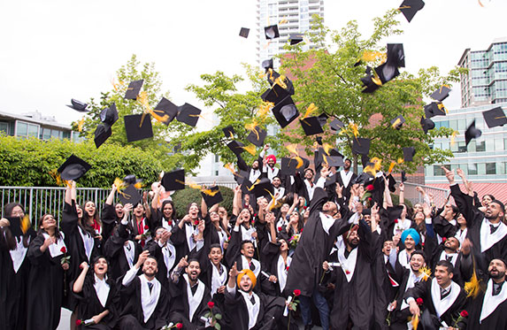 Celebrating graduation