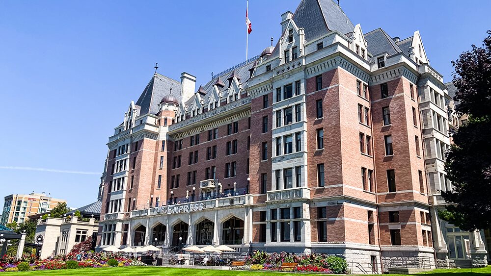 the Empress Hotel