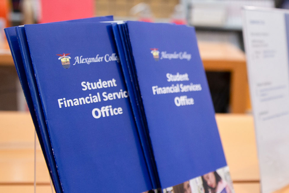 Student Financial Services brochures