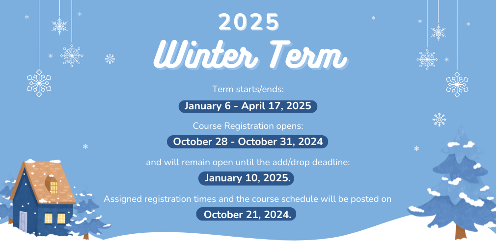 Winter 2025 term