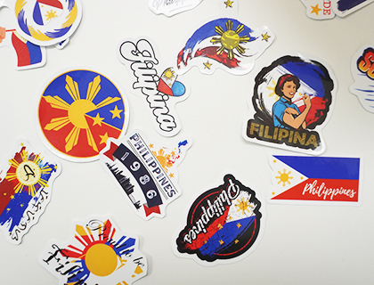 Filipino Club stickers