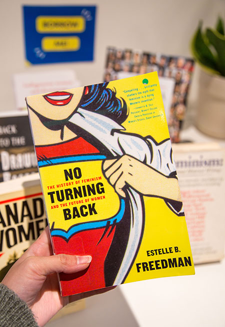 a close up of No Turning Back by Estelle Freedman