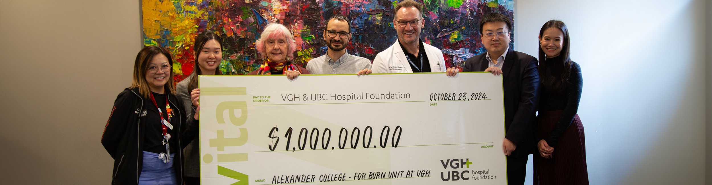 VGH donation