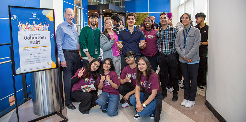 Volunteer Fair group photo