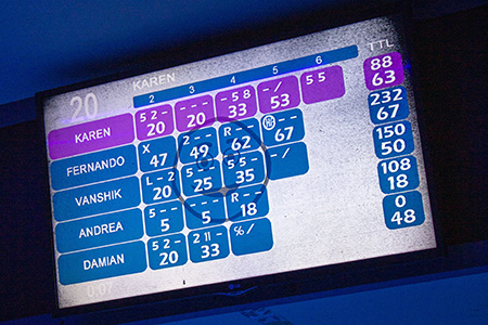 bowling scoreboard