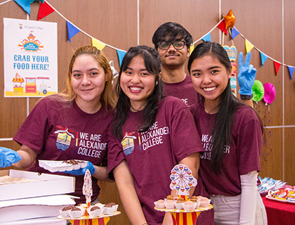 New Student Orientation volunteers