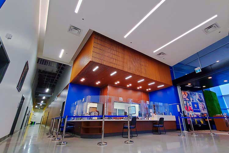 Alexander College Burnaby campus front desk