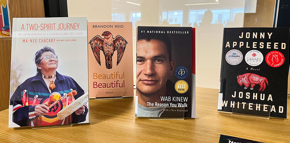 National Indigenous Peoples Day book display