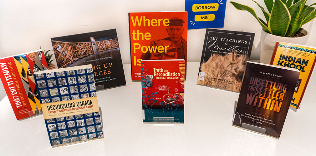 TRC book selection at the library