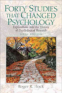 Forty Studies That Changed Psychology: Explorations into the History of Psychological Research