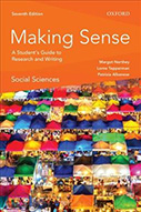 Making Sense in the Social Sciences: A Student’s Guide to Research and Writing 