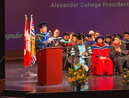 Dr. Guangwei Ouyang, guest speaker