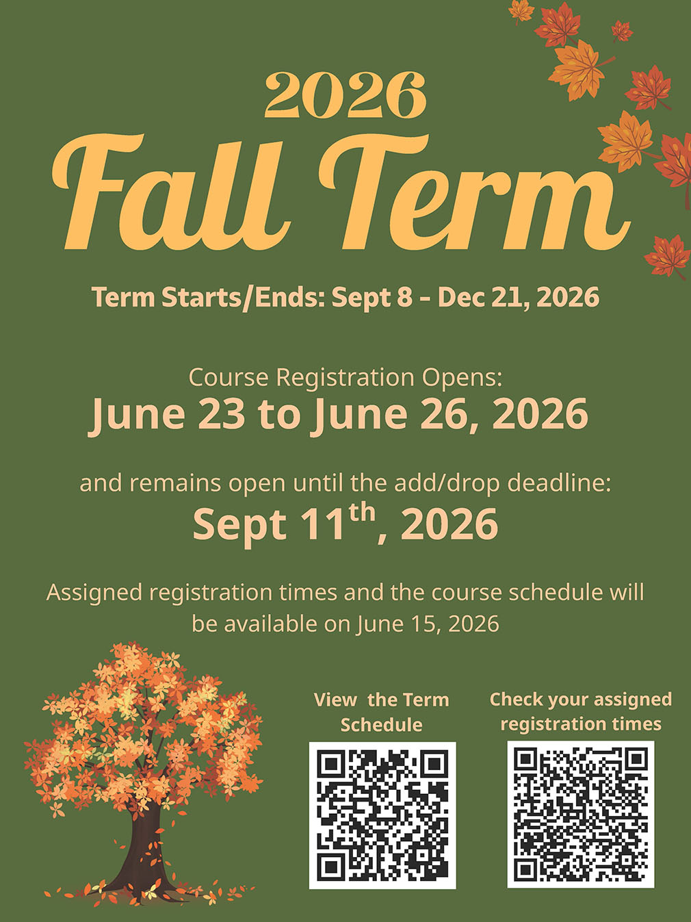 Fall 2026 reg poster