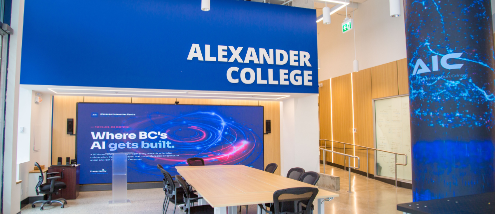 Alexander College Vancouver campus exterior